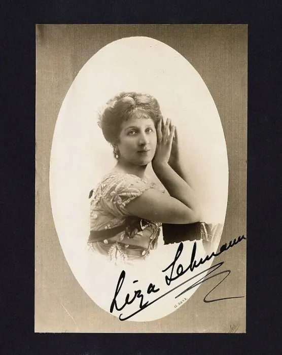 Framed Print : Portrait of the singer and composer Liza Lehmann (1862-1918). Creator: Anonymous Framed Print : Portrait of the singer and composer Liza Lehmann (1862-1918). Creator: Anonymous