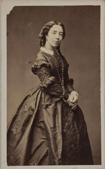 Framed Print : Portrait of the singer and composer Pauline Viardot (1821-1910). Creator: Petit, Pierre (1598-1677) Framed Print : Portrait of the singer and composer Pauline Viardot (1821-1910). Creator: Petit, Pierre (1598-1677)