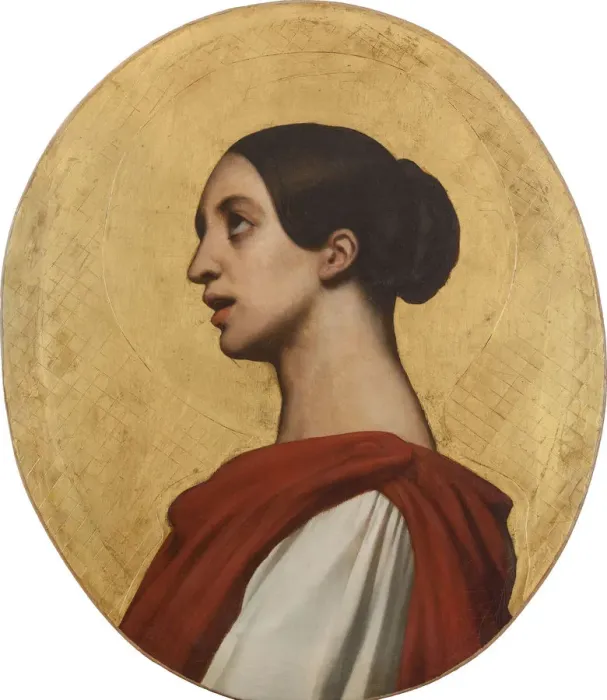 Framed Print : Portrait of the singer and composer Pauline Viardot (1821-1910) as Saint Cecilia Framed Print : Portrait of the singer and composer Pauline Viardot (1821-1910) as Saint Cecilia