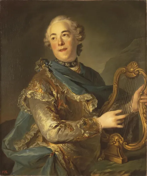Framed Print : Portrait of the singer and composer Pierre de Jelyotte (1713-1797) Framed Print : Portrait of the singer and composer Pierre de Jelyotte (1713-1797)