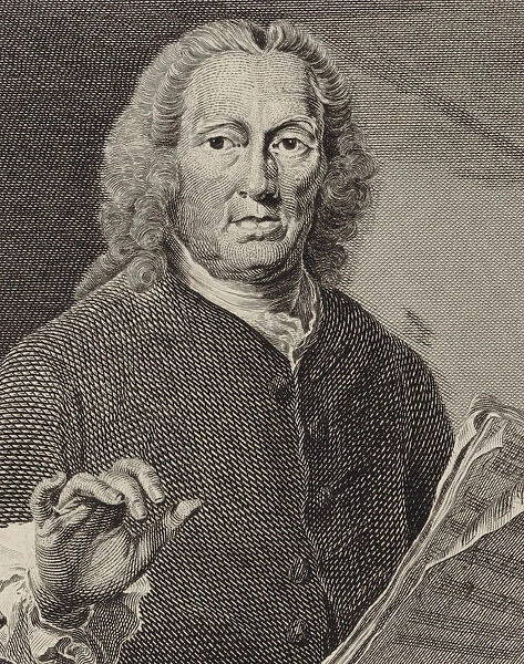 Portrait of the singer and composer Richard Leveridge (1670-1758), 1793. Creator: Saunders