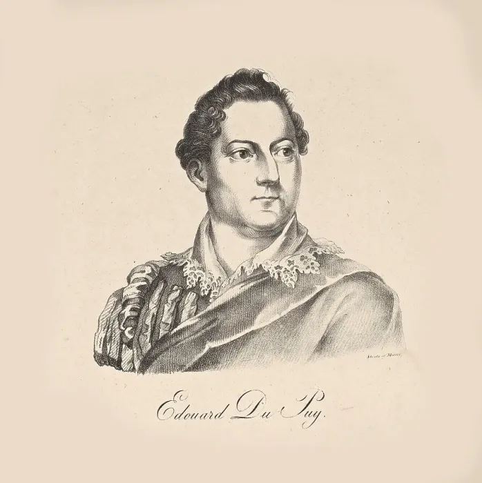 Framed Print : Portrait of the singer, composer and violinist Édouard Du Puy (1770-1822). Creator: Anonymous Framed Print : Portrait of the singer, composer and violinist Édouard Du Puy (1770-1822). Creator: Anonymous