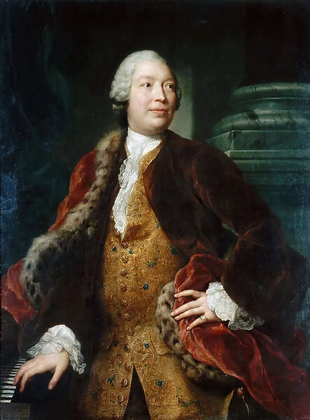 Portrait of the Singer Domenico Annibali (1705-1779)