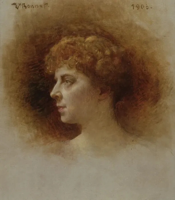 Framed Print : Portrait of the singer Emma Bardac (1862-1934), 1903. Creator: Bonnat, Léon (1833-1922) Framed Print : Portrait of the singer Emma Bardac (1862-1934), 1903. Creator: Bonnat, Léon (1833-1922)