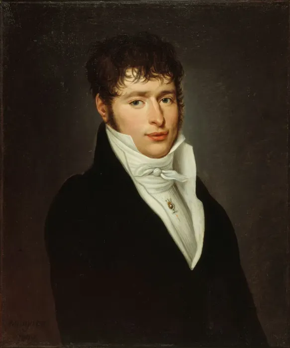 Framed Print : Portrait of the singer Jean Elleviou (1769-1842), 1809. Creator: Maignen de Sainte-Marie Framed Print : Portrait of the singer Jean Elleviou (1769-1842), 1809. Creator: Maignen de Sainte-Marie