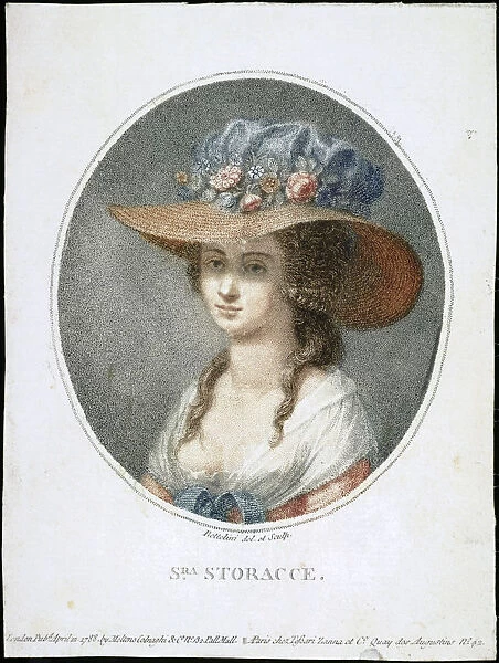 Portrait of the Singer Nancy Storace (1765-1817)