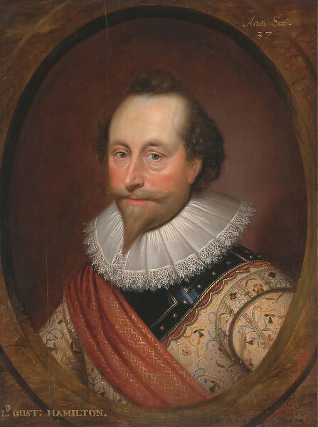 Portrait of Sir Alexander Temple, 1620. Artist: Janssens van Ceulen, Cornelis (1593-1661)