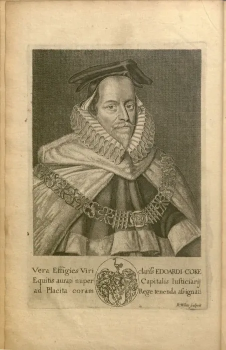 Framed Print : Portrait of Sir Edward Coke (1552-1634), 1660s Framed Print : Portrait of Sir Edward Coke (1552-1634), 1660s