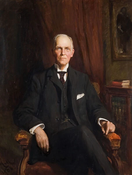 Portrait Of Sir Edward George Jenkinson (1836-1919), 1906. Creator: Hubert von Herkomer