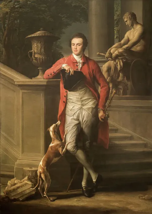 Framed Print : Portrait of Sir Henry Peirse, 1775. Creator: Batoni, Pompeo Girolamo (1708-1787) Framed Print : Portrait of Sir Henry Peirse, 1775. Creator: Batoni, Pompeo Girolamo (1708-1787)