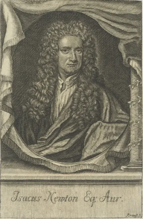 Framed Print : Portrait of Sir Isaac Newton (1642-1727), 1715. Creator: Krauss, Johann Ulrich (1655-1719) Framed Print : Portrait of Sir Isaac Newton (1642-1727), 1715. Creator: Krauss, Johann Ulrich (1655-1719)