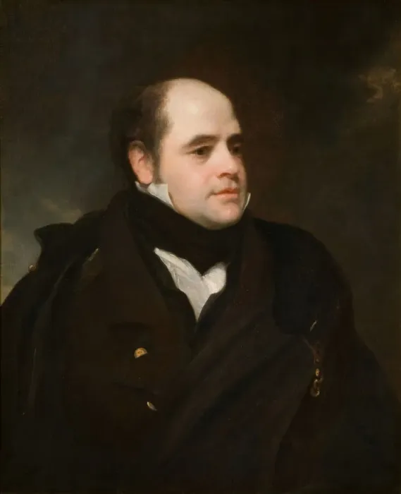 Framed Print : Portrait of Sir John Franklin, RN (1770-1847), 1825. Creator: Thomas Phillips Framed Print : Portrait of Sir John Franklin, RN (1770-1847), 1825. Creator: Thomas Phillips