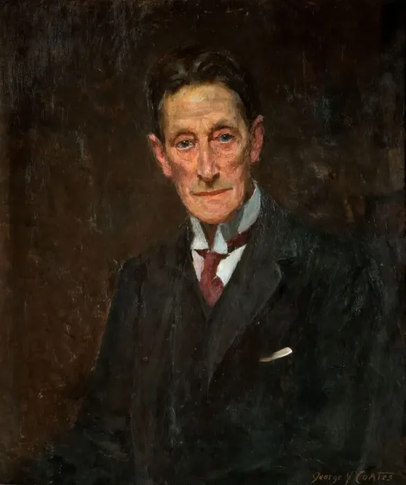 Framed Print : Portrait of Sir Johnston Forbes-Robertson, 1900-1925. Creator: George James Coates Framed Print : Portrait of Sir Johnston Forbes-Robertson, 1900-1925. Creator: George James Coates