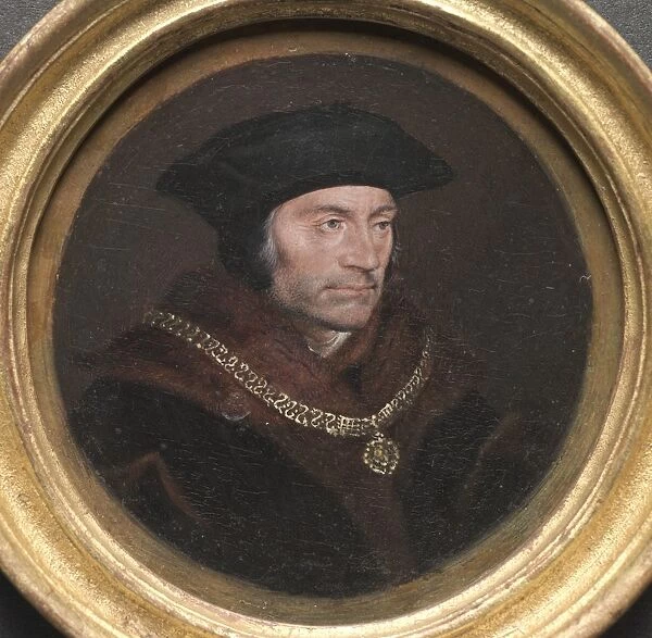 Portrait of Sir Thomas More, 17th century. Creator: Hans Holbein (German, 1497  /  98-1543)