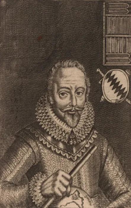 Framed Print : Portrait of Sir Walter Raleigh, 1690s. Creator: Hove, Frederick Hendrik van (ca 1628-1698) Framed Print : Portrait of Sir Walter Raleigh, 1690s. Creator: Hove, Frederick Hendrik van (ca 1628-1698)