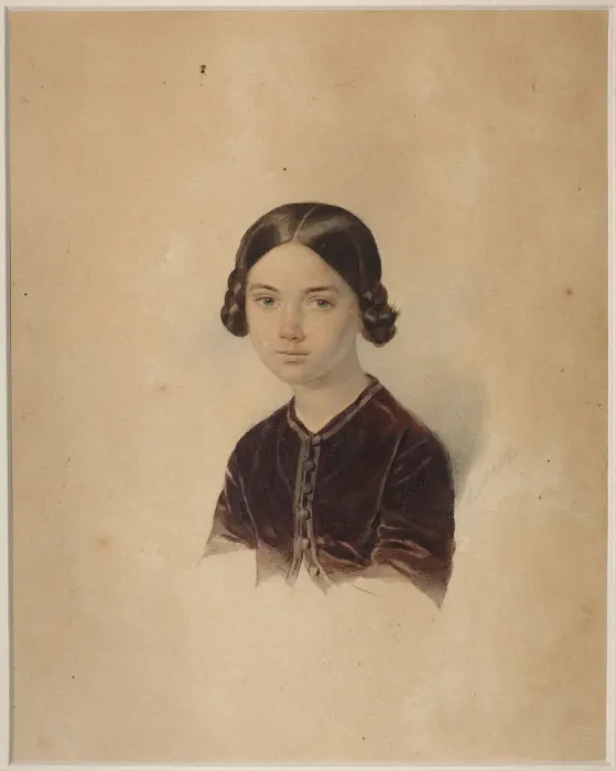Framed Print : Portrait of Sofia Alexandrovna Briullowa (1848-1901) Framed Print : Portrait of Sofia Alexandrovna Briullowa (1848-1901)