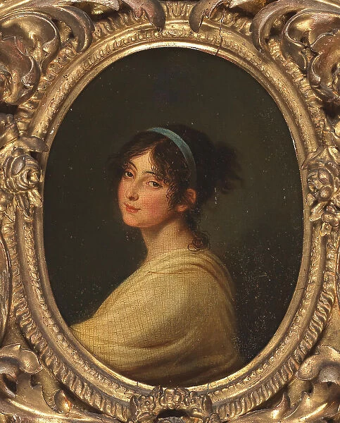 Portrait of Sofia Ivanovna Ladomirskaya (1776-1803). Creator: Guttenbrunn, Ludwig (1750-1819)