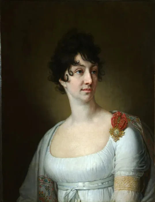 Framed Print : Portrait of Sophia Alexeyevna Rayevskaya, 1813. Artist: Borovikovsky, Vladimir Lukich (1757-1825) Framed Print : Portrait of Sophia Alexeyevna Rayevskaya, 1813. Artist: Borovikovsky, Vladimir Lukich (1757-1825)