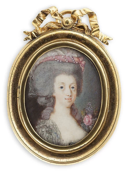 Portrait of Sophia Magdalena of Denmark (1746-1813), Queen of Sweden. Creator: Hoyer