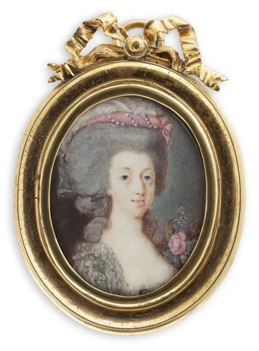Framed Print : Portrait of Sophia Magdalena of Denmark (1746-1813), Queen of Sweden. Creator: Hoyer Framed Print : Portrait of Sophia Magdalena of Denmark (1746-1813), Queen of Sweden. Creator: Hoyer