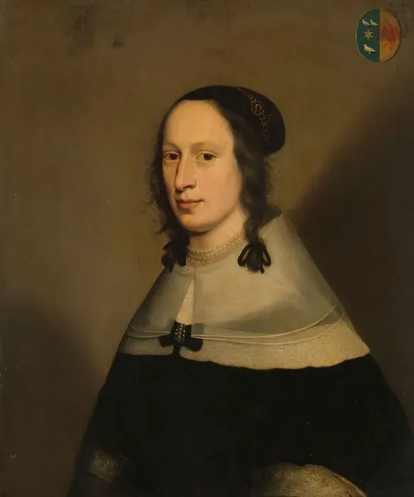 Framed Print : Portrait of Sophia van Overmeer, Wife of Adriaen van Persijn, 1650. Creator: Jan Jansz. Westerbaen I Framed Print : Portrait of Sophia van Overmeer, Wife of Adriaen van Persijn, 1650. Creator: Jan Jansz. Westerbaen I