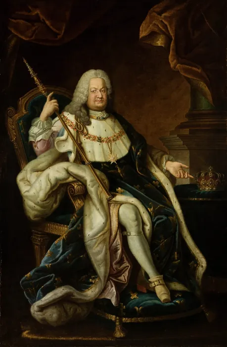 Framed Print : Portrait Stanislaus Leszczynski ( 1677-1766 ), 18th century. Creator: Unknown Framed Print : Portrait Stanislaus Leszczynski ( 1677-1766 ), 18th century. Creator: Unknown