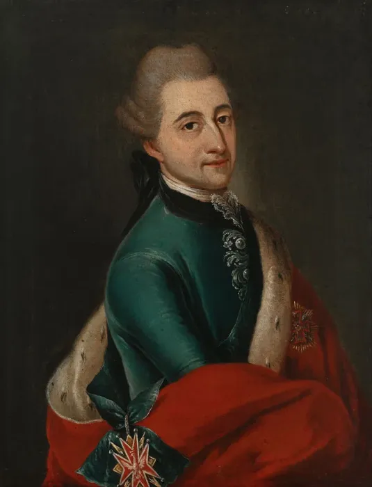 Framed Print : Portrait of Stanislaw II August Poniatowski, King and Grand Duke of the Polish-Lithuanian Commonweal Artist: Molitor, Franz Ignaz (1731-1794) Framed Print : Portrait of Stanislaw II August Poniatowski, King and Grand Duke of the Polish-Lithuanian Commonweal Artist: Molitor, Franz Ignaz (1731-1794)