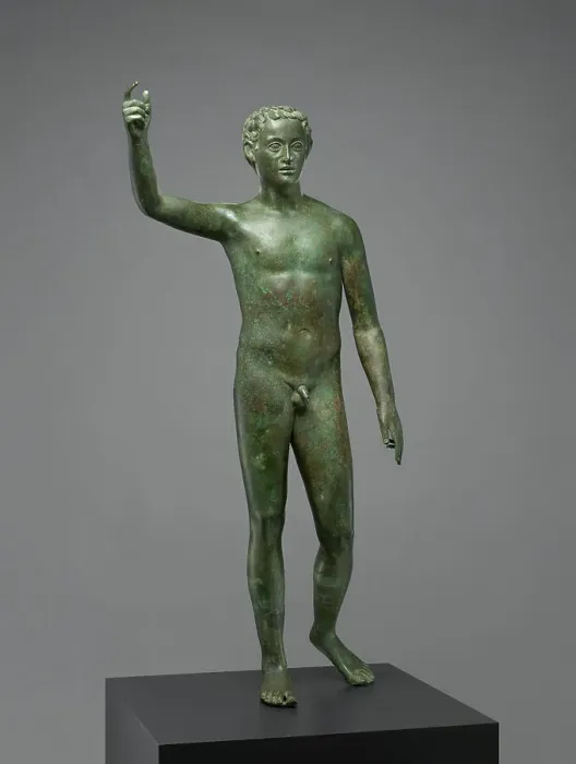 Framed Print : Portrait Statue of a Youth, A.D. 200-300. Creator: Unknown Framed Print : Portrait Statue of a Youth, A.D. 200-300. Creator: Unknown
