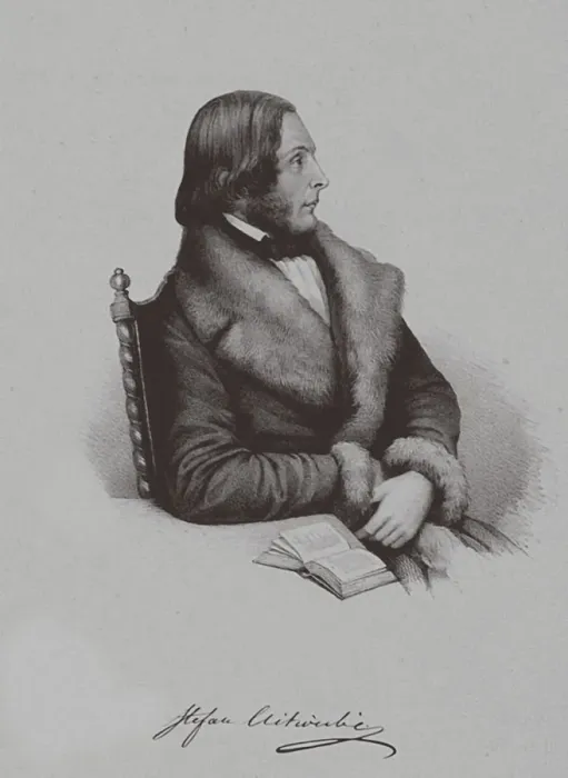 Framed Print : Portrait of Stefan Witwicki (1801-1847)