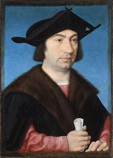 Portrait of Stefano Raggio, c.1513. Creator: Cleve, Joos van (around 1485-1540)