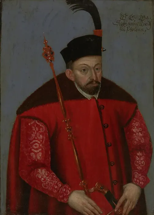 Framed Print : Portrait of Stephan Báthory (1533-1586), King of Poland and Grand Duke of Lithuania, ca. 1600. Creator: Anonymous Framed Print : Portrait of Stephan Báthory (1533-1586), King of Poland and Grand Duke of Lithuania, ca. 1600. Creator: Anonymous