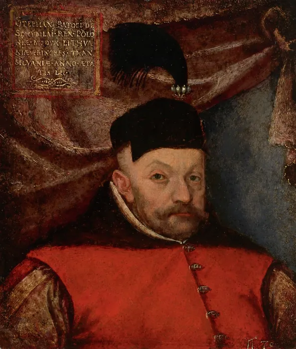 Framed Print : Portrait of Stephen Bathory (1533-1586), King of Poland, 16th century. Creator: Martin Kober Framed Print : Portrait of Stephen Bathory (1533-1586), King of Poland, 16th century. Creator: Martin Kober