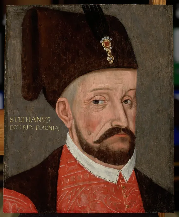 Framed Print : Portrait of Stephen Bathory (1533-1586) as the Prince of Transylvania, c1580. Creator: Unknown Framed Print : Portrait of Stephen Bathory (1533-1586) as the Prince of Transylvania, c1580. Creator: Unknown