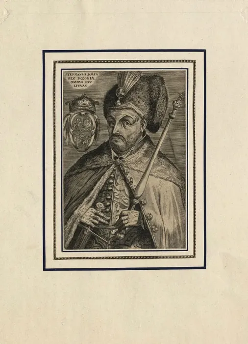 Framed Print : Portrait of Stephen Bathory, King of Poland, End of 16th cen Artist: Anonymous Framed Print : Portrait of Stephen Bathory, King of Poland, End of 16th cen Artist: Anonymous