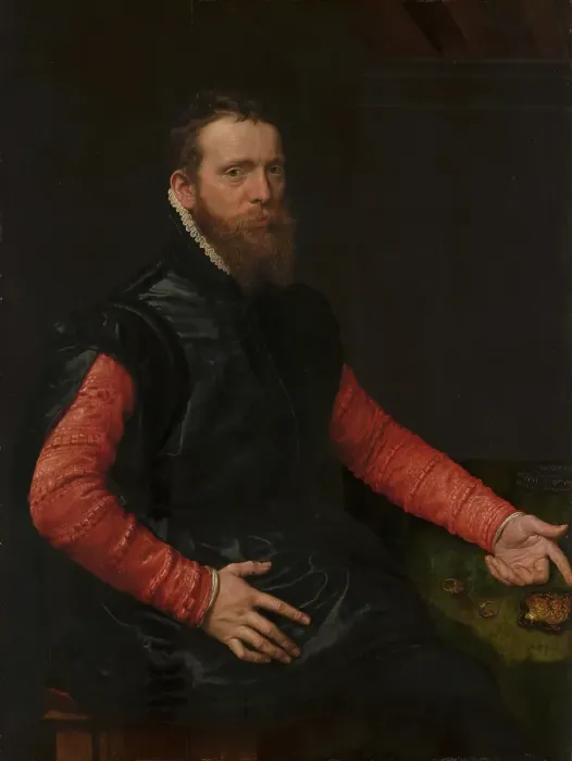 Framed Print : Portrait of Steven van Herwijck (c.1530-1565 / 67), 1564. Creator: Antonis Mor Framed Print : Portrait of Steven van Herwijck (c.1530-1565 / 67), 1564. Creator: Antonis Mor