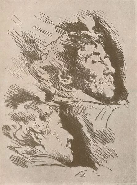 Portrait Studies, c1880, (1904). Artist: Mortimer L Menpes
