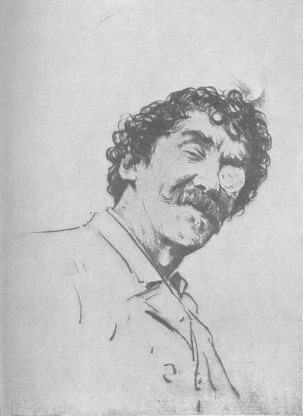 Portrait Study, c1880, (1904). Artist: Mortimer L Menpes
