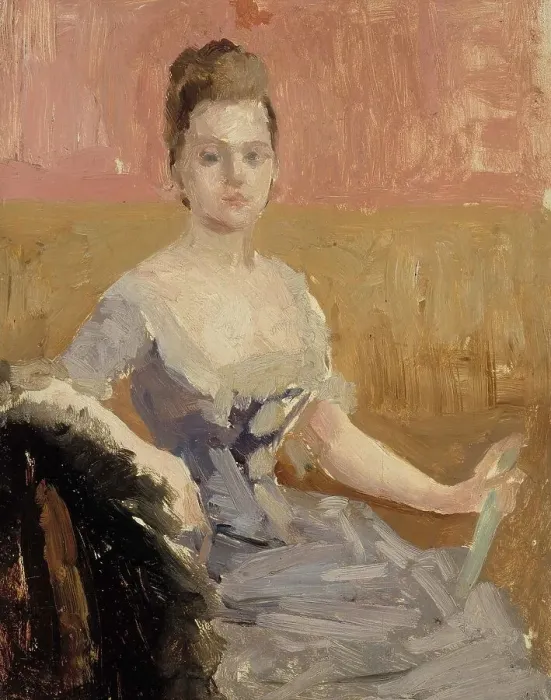Framed Print : Portrait Study of Countess Augusta Lewenhaupt, 1887. Creator: Albert Edelfelt Framed Print : Portrait Study of Countess Augusta Lewenhaupt, 1887. Creator: Albert Edelfelt