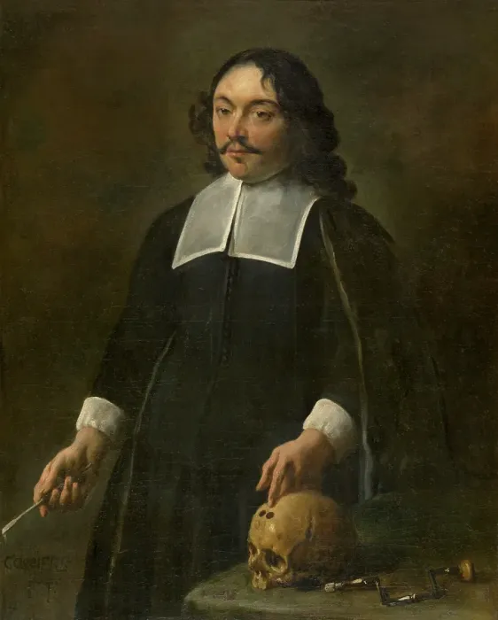 Framed Print : Portrait of a Surgeon, c1630-1670. Creator: Jan Cossiers Framed Print : Portrait of a Surgeon, c1630-1670. Creator: Jan Cossiers
