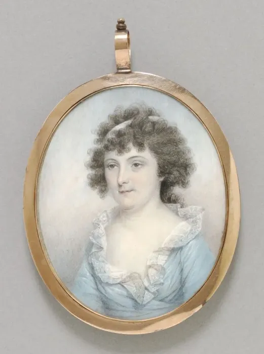 Framed Print : Portrait of Susan Corens Towers, 1796. Creator: James Peale (American, 1749-1831) Framed Print : Portrait of Susan Corens Towers, 1796. Creator: James Peale (American, 1749-1831)