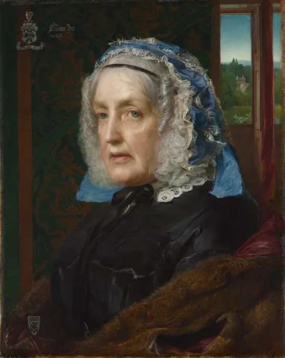 Framed Print : Portrait of Susanna Rose, 1862. Creator: Frederick Sandys (British, 1829-1904) Framed Print : Portrait of Susanna Rose, 1862. Creator: Frederick Sandys (British, 1829-1904)