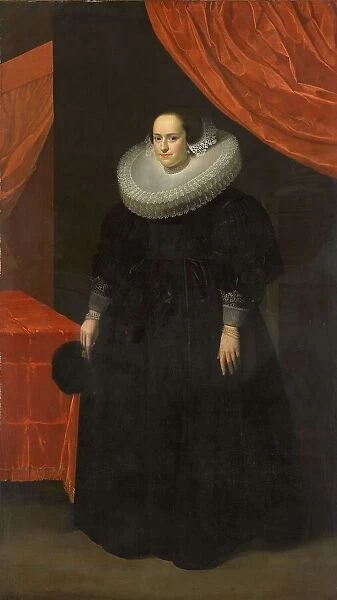 Portrait of Suzanna Moor (1608-57), in or after 1629. Creator: Anon