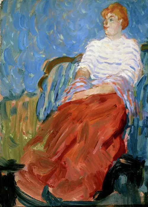 Framed Print : Portrait of Suzanne Dufy, 1904. Artist: Raoul Dufy Framed Print : Portrait of Suzanne Dufy, 1904. Artist: Raoul Dufy