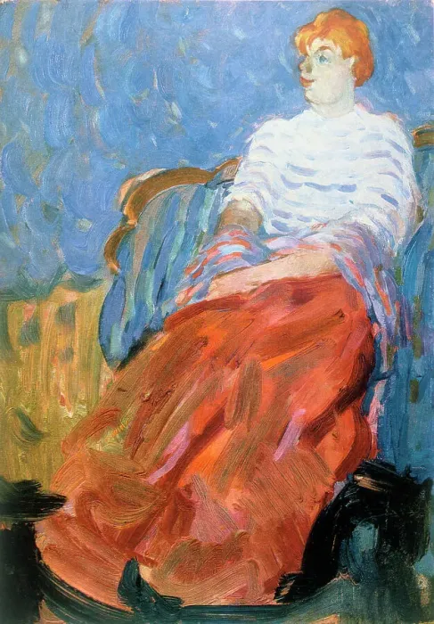 Framed Print : Portrait of Suzanne Dufy, the Artist's Sister, 1904. Artist: Raoul Dufy Framed Print : Portrait of Suzanne Dufy, the Artist's Sister, 1904. Artist: Raoul Dufy