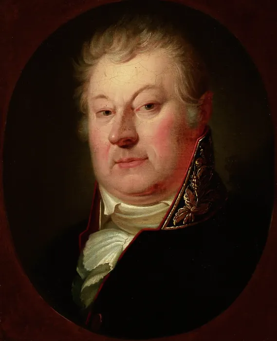 Framed Print : Portrait of Szymon Malewski, 1st half of 19th century. Creator: Jozef Oleszkiewicz Framed Print : Portrait of Szymon Malewski, 1st half of 19th century. Creator: Jozef Oleszkiewicz