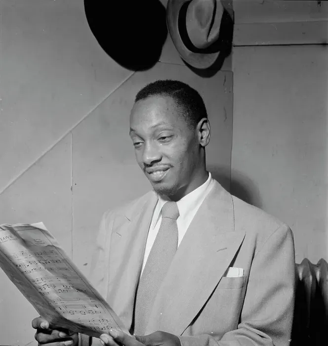 Framed Print : Portrait of Tadd Dameron, New York, N.Y.(?), ca. Sept. 1947. Creator: William Paul Gottlieb Framed Print : Portrait of Tadd Dameron, New York, N.Y.(?), ca. Sept. 1947. Creator: William Paul Gottlieb