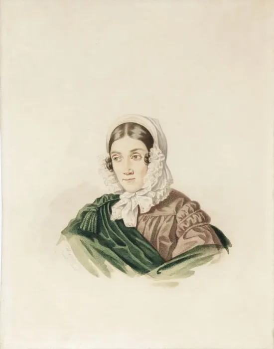 Framed Print : Portrait of Tatiana Petrovna Lvova (1789-1848), nee Poltoratskaya, 1830s. Creator: Hampeln Framed Print : Portrait of Tatiana Petrovna Lvova (1789-1848), nee Poltoratskaya, 1830s. Creator: Hampeln
