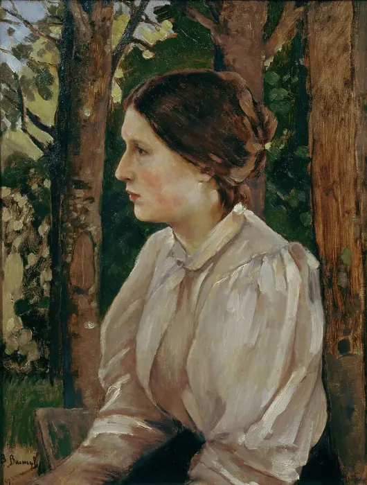 Framed Print : Portrait of Tatyana Viktorovna Vasnetsova, the Artists Daughter, 1897. Artist: Vasnetsov, Viktor Mikhaylovich (1848-1926) Framed Print : Portrait of Tatyana Viktorovna Vasnetsova, the Artists Daughter, 1897. Artist: Vasnetsov, Viktor Mikhaylovich (1848-1926)