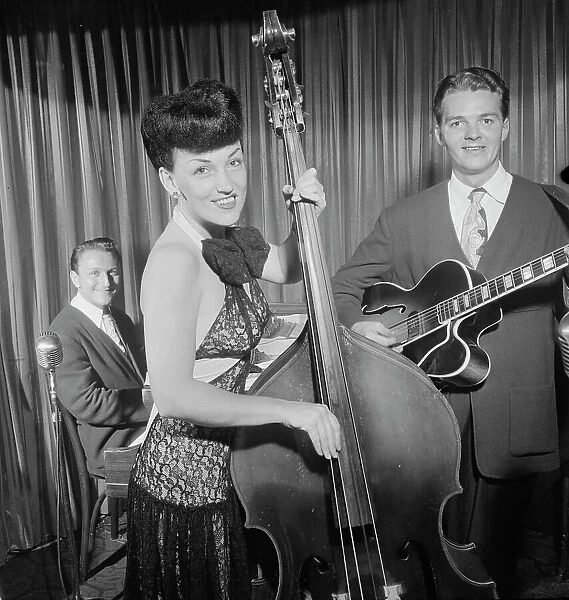 Portrait of Teddy Kaye, Vivien Garry, and Arv(in) Charles Garrison, New York, N.Y. 1946. Creator: William Paul Gottlieb