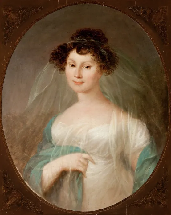 Framed Print : Portrait of Teresa Woydzina nee Kuznicz, Wife of the President of Warsaw, c1820. Creator: Franciszek Ksawery Lampi Framed Print : Portrait of Teresa Woydzina nee Kuznicz, Wife of the President of Warsaw, c1820. Creator: Franciszek Ksawery Lampi